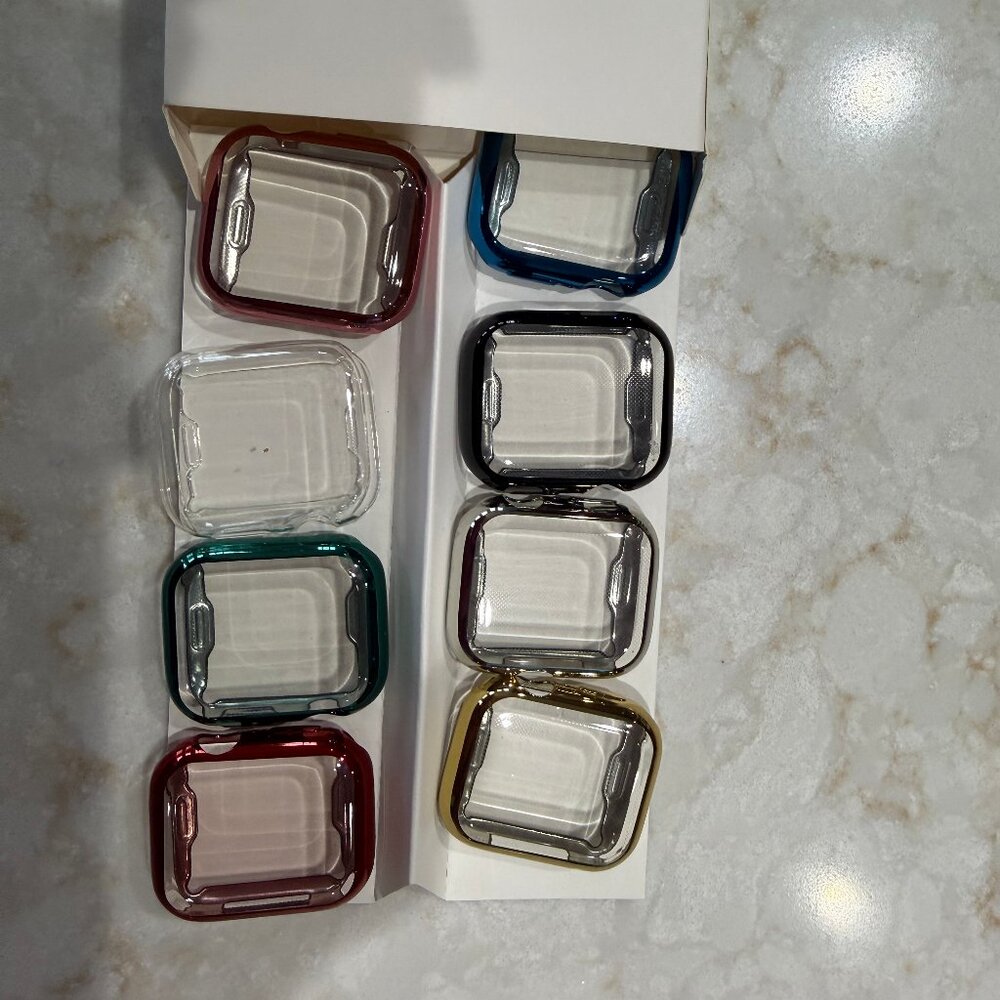 Tranesca Al-in-One Screen Protector Case for Apple Watch 41mm